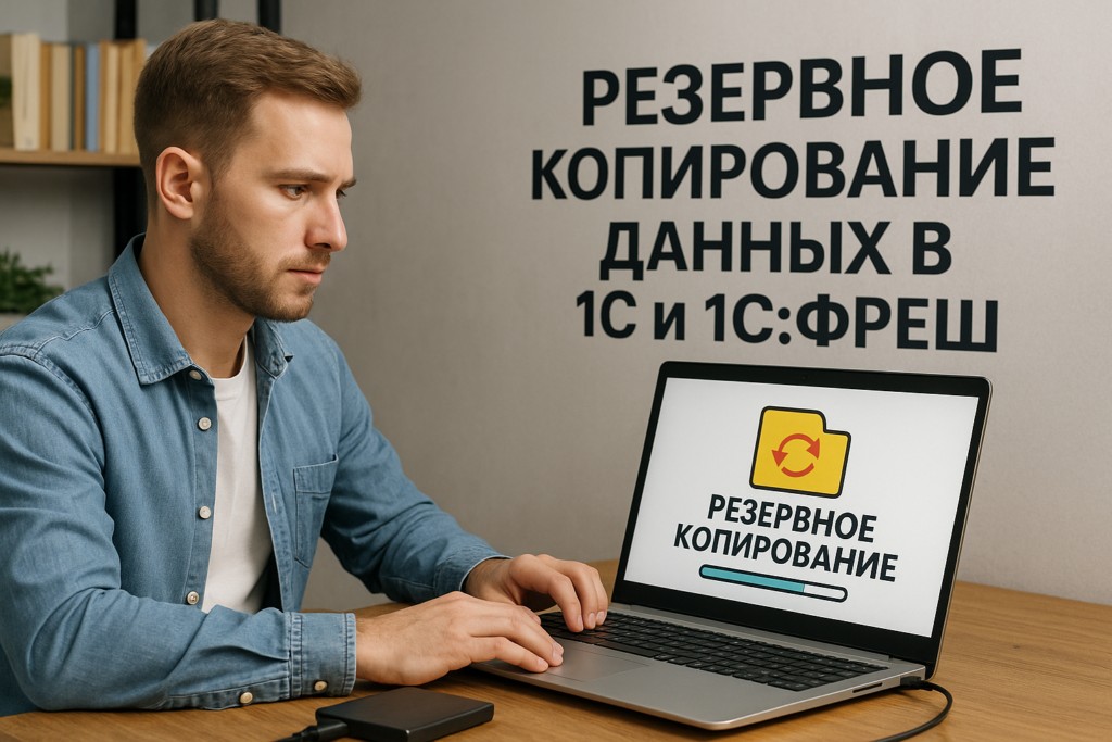 Резервное копирование в 1С